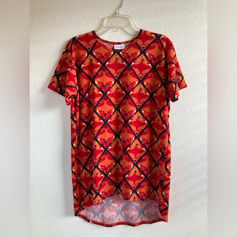 LuLaRoe Disney Collection Jafar as Genie Gracie Top Size 14 - Picture 1 of 9